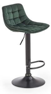 H95 Barová židle tmavě zelená