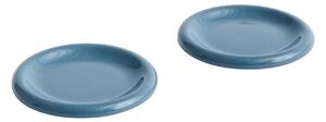 HAY Sada talířů Barro Ø18, Dark Blue, 2ks