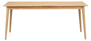 Rowico Home, Jídelní stůl z masivního dubu TYLER Oak, 180x90 cm | dub, přírodní 119700