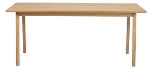 Rowico Home, Jídelní stůl broušené divoké dýhy MELFORT Oak, 180x90 cm | dub, přírodní 119745