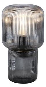 PN 4091-25 MASHI LED stolní lampa kouřová barva, sklo, šedá, pr.15cm, vypínač - PAUL NEUHAUS