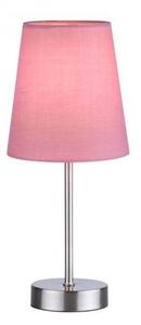 LD 11680-88 Stolní lampa, růžová, 1x E14 LED, stínidlo, šňůrový vypínač - LEUCHTEN DIREKT