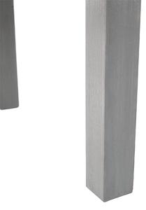 Tempo Kondela Dřevěná zahradní lavička, šedá, 150 cm, FABLA