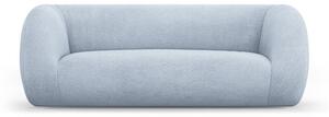 Světle modrá pohovka z textilie bouclé 210 cm Essen – Cosmopolitan Design