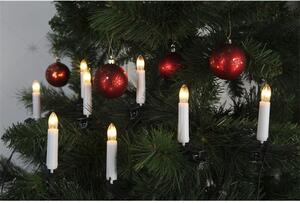 Star Trading, Elektrické svíčky na stromeček 16 světel | bílá, zelený