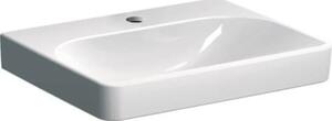 Umyvadlo Geberit Smyle Square 60x48 cm otvor pro baterii uprostřed 501.732.00.1