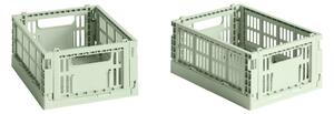 HAY Úložné boxy Colour Crate, Mini, 2 kusy, Mint