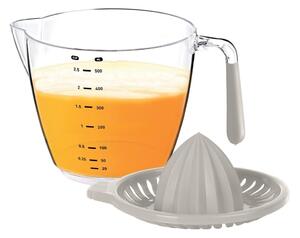 Plastový džbán s odměrkou a odšťavňovačem 0,5 l světle béžová