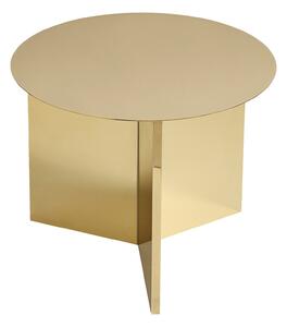 HAY Konferenční stolek Slit, Round Brass