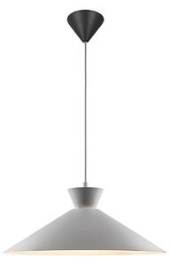Závěsné světlo Dial kovové stínidlo, šedá, Ø 45 cm