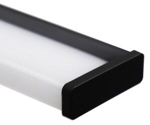 LED Koupelnové osvětlení zrcadla MIRORE LED/10W/230V 60 cm IP44 černá