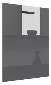Panel na myčku Belini zakrytý 60 cm šedý lesk INF PZ60/1/WT/S/0/B1