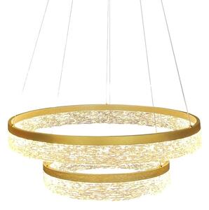 LED Lustr na lanku GALA LED/54W/230V pr. 60 cm zlatá