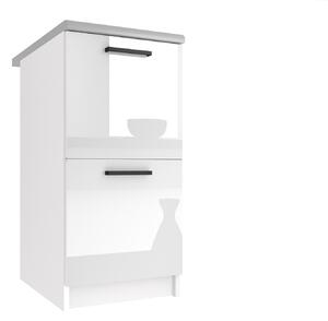 Kuchyňská skříňka Belini spodní 40 cm bílý lesk s pracovní deskou INF SD2-40/0/WT/W/0/B1