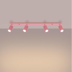 Brilagi - LED Bodové svítidlo CRESTO 4xGU10/10W/230V růžová