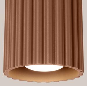 Brilagi - LED Bodové svítidlo SFERA 1xGU10/10W/230V pr. 10 cm hnědá
