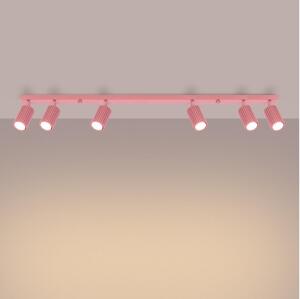 Brilagi - LED Bodové svítidlo CRESTO 6xGU10/10W/230V růžová