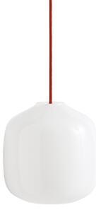 HAY Závěsná lampa Buoy Glass Pendant, 200, Rusty Red