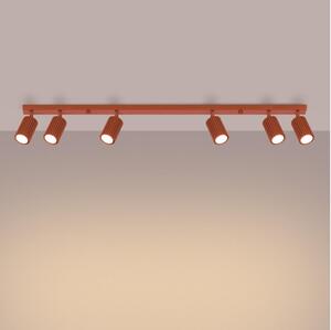 Brilagi - LED Bodové svítidlo CRESTO 6xGU10/10W/230V červená