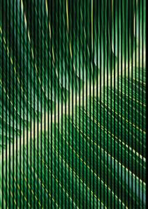 Neuhofer Designový akustický panel „Palmový list“ (Blatt01) Vyberte požadovaný rozměr: NR. 4: 1693 x 2400 mm (3 panely)