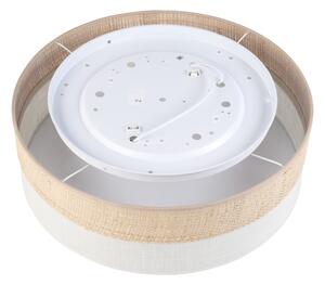Stropní svítidlo SIRJA BOHO 2xE27/15W/230V pr. 45 cm béžová/krémová