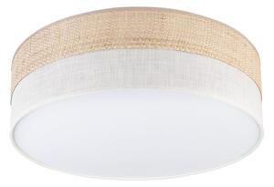Stropní svítidlo SIRJA BOHO 2xE27/15W/230V pr. 45 cm béžová/krémová
