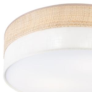 Stropní svítidlo SIRJA BOHO 2xE27/15W/230V pr. 45 cm béžová/krémová