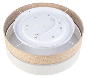 Stropní svítidlo SIRJA BOHO 2xE27/15W/230V pr. 45 cm béžová/krémová