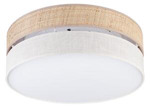 Stropní svítidlo SIRJA BOHO 2xE27/15W/230V pr. 45 cm béžová/krémová