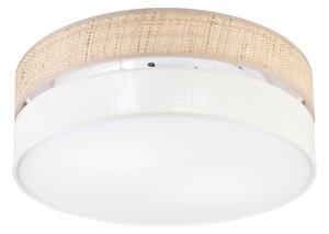 Stropní svítidlo SIRJA BOHO 2xE27/15W/230V pr. 45 cm béžová/krémová