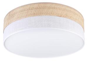 Stropní svítidlo SIRJA BOHO 2xE27/15W/230V pr. 45 cm béžová/bílá