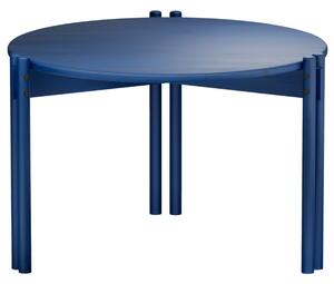 Modrý dřevěný konferenční stolek Karup Design Sticks 60 cm