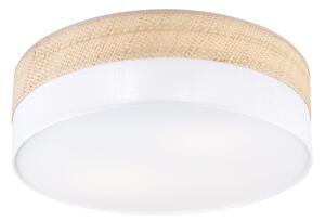 Stropní svítidlo SIRJA BOHO 2xE27/15W/230V pr. 45 cm béžová/bílá