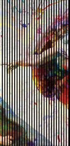 Designový akustický panel „Stvoření“ (Michelangelo01) Vyberte požadovaný rozměr: NR. 3: 1133 x 2400 mm (2 panely)