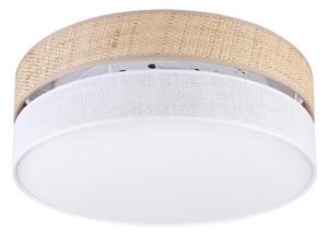 Stropní svítidlo SIRJA BOHO 2xE27/15W/230V pr. 45 cm béžová/bílá