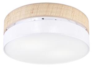 Stropní svítidlo SIRJA BOHO 2xE27/15W/230V pr. 45 cm béžová/bílá