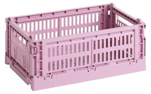 HAY Úložný box Colour Crate, Small, Dusty Rose