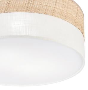 Stropní svítidlo SIRJA DOUBLE BOHO 2xE14/15W/230V pr. 35 cm béžová/krémová