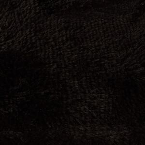 Černý pelíšek pro psa 50x77 cm – Love Story