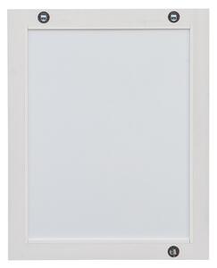 KATMANDU Zrcadlo malé Belluno Elegante bílá, masiv, 75x60x1,8 cm (60x75 cm)