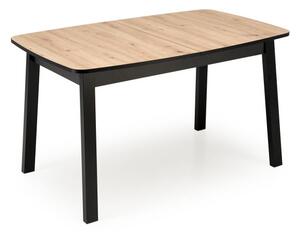 Halmar Rozkládací jídelní stůl BARRIL 130(170)x80 dub artisan/černá