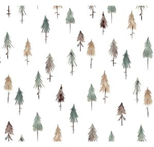 Dětská tapeta 10 m x 50 cm Pine Woods – Lilipinso