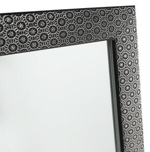 TEMPO Stojanové zrcadlo, černá, LAVAL