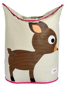 3 Sprouts Koš na prádlo Deer Brown