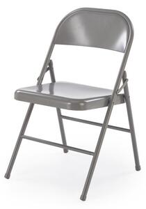 Halmar Skládací židle K565 šedá