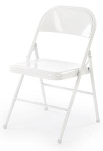 Halmar Skládací židle K565 bílá