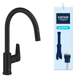 Grohe Start Edge kuchyňská baterie stojící černá 305502430