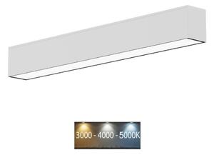 Sinclair Sinclair LSM 12-20CCT - LED Stropní svítidlo LSM LED/20W/230V 60 cm stříbrná SNC051