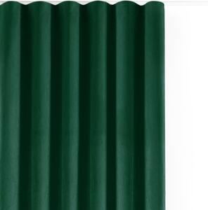 Zelený sametový dimout závěs 140x225 cm Velto – Filumi