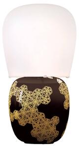 Kundalini Hive - keramická stolní lampa černá
